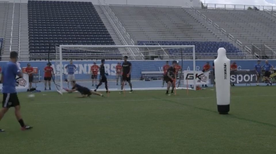 Goalkeeper Coaching Shot Stopping Techniques at